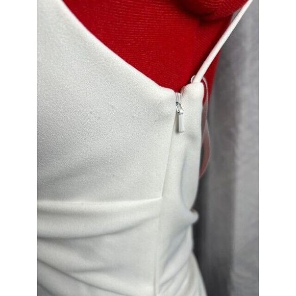 🤍 NOEL & JEAN by Katie May Ivory White Breathless Twist Bodice Trumpet Gown 10 - Picture 4 of 6